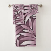 Feuilles Ornementaux Dans Les Teintes Pastel Eggpl (En situation)