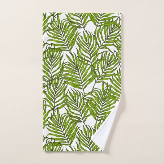 Feuilles Palm (Serviette à main)