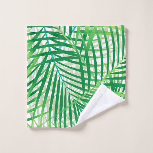 Feuilles Palm (Gant de toilette)