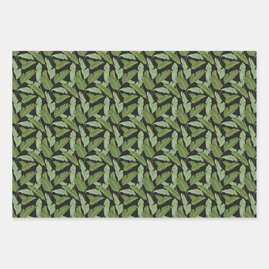 Feuilles Palm | Monogramme 2 (Devant)