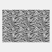 Feuilles papier à envelopper - Zebra Imprimer (Devant 2)