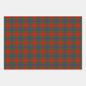 Feuilles Papier Clan Fraser Tartan (Devant)