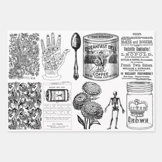 Feuilles papier de découpage ou de collage Ephemer (Devant)