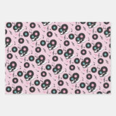 Feuilles papier d'emballage d'anniversaire des ann (Devant)