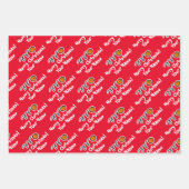 Feuilles papier d'emballage de Noël de basket-ball (Devant 2)