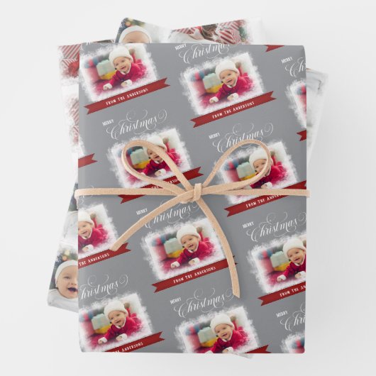 Feuilles papier d'emballage photo personnalisées 3 (En situation)