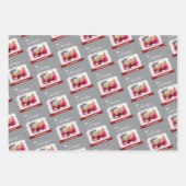 Feuilles papier d'emballage photo personnalisées 3 (Devant)