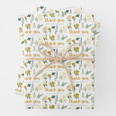 Feuilles papier d'enrobage de Merci (En situation)