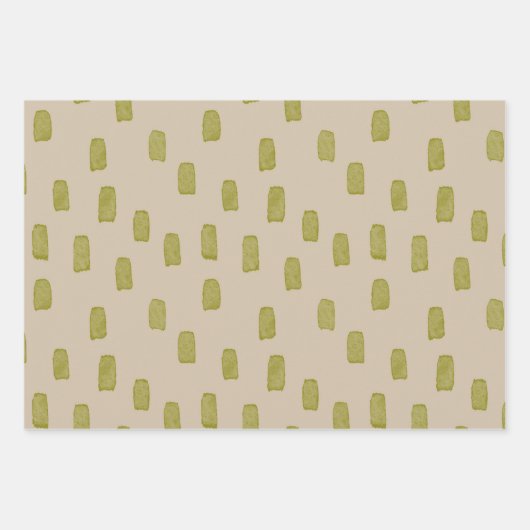 Feuilles papier d'enrobage de simplicité coupée (Devant)