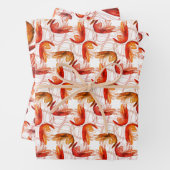 Feuilles papier d'enrobage Motif longue antenne de (En situation)