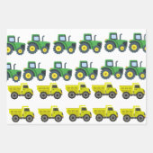 Feuilles papier d'enveloppement d'anniversaire du  (Devant 2)