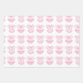 Feuilles papier d'enveloppement de Baby shower mig (Devant 2)