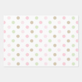 Feuilles papier d'enveloppement de Baby shower mig (Devant)