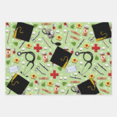 Feuilles papier d'enveloppement de cadeaux pour in (Devant 2)