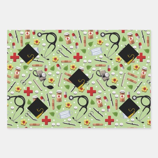 Feuilles papier d'enveloppement de cadeaux pour in (Devant 2)