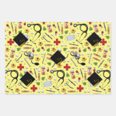 Feuilles papier d'enveloppement de cadeaux pour in (Devant)