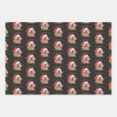 Feuilles papier d'enveloppement de chien du Labrad (Devant 3)