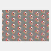 Feuilles papier d'enveloppement de chien du Labrad (Devant 2)