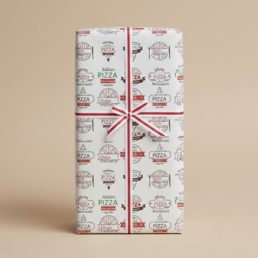 Feuilles papier d'enveloppement de collection de p