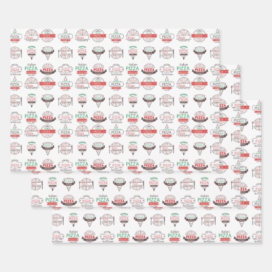 Feuilles papier d'enveloppement de collection de p (Lot)