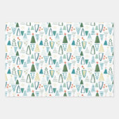 Feuilles papier d'enveloppement de couleur d'aquar (Devant)