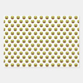 Feuilles papier d'enveloppement de face LOL Emoji (Devant)