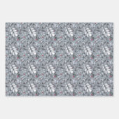 Feuilles papier d'enveloppement de Feuilles gris e (Devant 2)