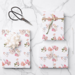 Feuilles papier d'enveloppement de grossesse