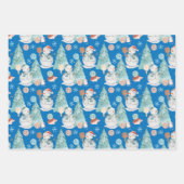  Feuilles papier d'enveloppement de Noël Picklebal (Devant 2)