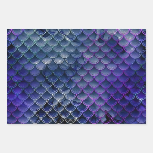 Feuilles papier d'enveloppement de Parties scintil (Devant)