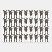 Feuilles papier d'enveloppement de vacances d'orig (Devant 3)