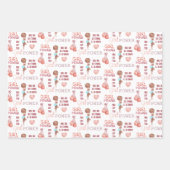 Feuilles papier d'enveloppement du cancer du sein (Devant)