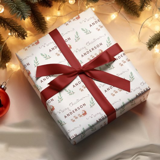 Feuilles papier d'enveloppement du pôle Nord père