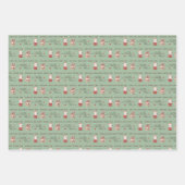 Feuilles papier d'enveloppement du pôle Nord père  (Devant 2)