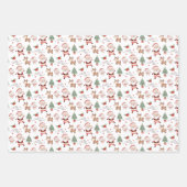 Feuilles papier d'enveloppement du pôle Nord père  (Devant 2)