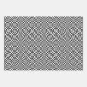 Feuilles papier d'enveloppement en niveaux de gris (Devant)