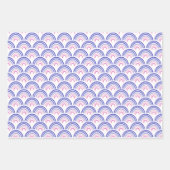 Feuilles papier d'enveloppement Motif arc-en-ciel (Devant 3)