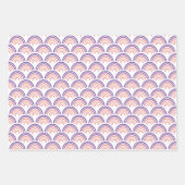 Feuilles papier d'enveloppement Motif arc-en-ciel (Devant)