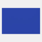 Feuilles papier d'enveloppement Motif Royal Blue S (Devant 3)