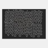 Feuilles papier d'enveloppement neutres de la Sain (Devant)