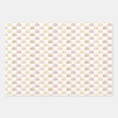 Feuilles papier d'enveloppement Sunshine Jaune et  (Devant 3)