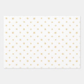 Feuilles papier d'enveloppement Sunshine Jaune et  (Devant 2)