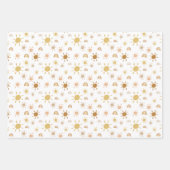 Feuilles papier d'enveloppement Sunshine Jaune et  (Devant)