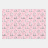Feuilles papier enveloppant design Elephant Love (Devant)