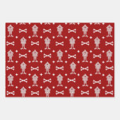 Feuilles papier enveloppant la hutte de Baba Yaga (Devant)