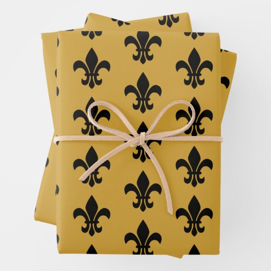 Feuilles Papier Fleur De Lis (En situation)