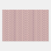 Feuilles papier Mauve Geo Wrapping (Devant 2)