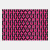 Feuilles papier motif enveloppant de moustache noi (Devant 2)
