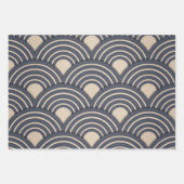 Feuilles papier Motif japonais 3 enveloppes (Devant)