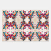 Feuilles Papier Papier à envelopper papillon (Devant)